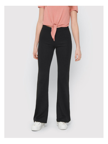 ONLY Текстилни панталони Fever 15213525 Черен Regular Fit