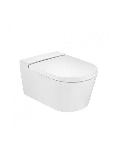 ROUND - Порцеланова окачена Rimless тоалетна чиния A346527000 - 00 White