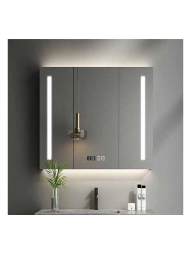 Шкаф с огледало и LED осветление ANTINOLLI KSV-6064-980