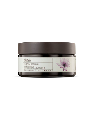 AHAVA Mineral Botanic Body Butter Lotus  Масло за тяло дамски 235gr