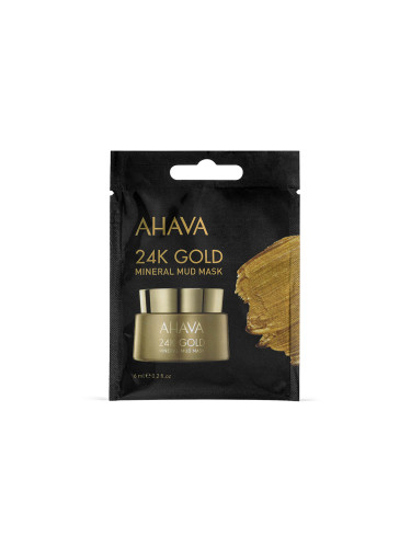 AHAVA Single Use 24K Gold Mineral Mud Mask  Маска за лице дамски 6ml