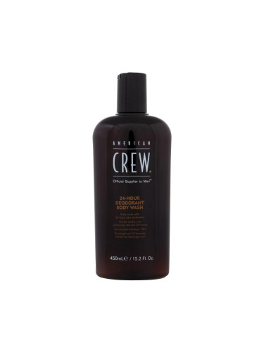 American Crew 24-Hour Deodorant Body Wash Душ гел за мъже 450 ml