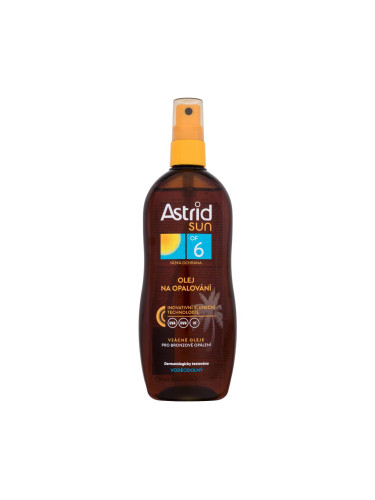 Astrid Sun Spray Oil SPF6 Слънцезащитна козметика за тяло 200 ml