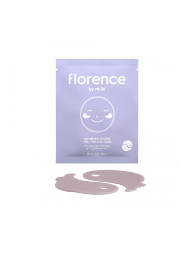 FLORENCE BY MILLS Swimming Under The Eyes Gel Pads 2 Pairs  Travel Size Маска за очи дамски 4gr