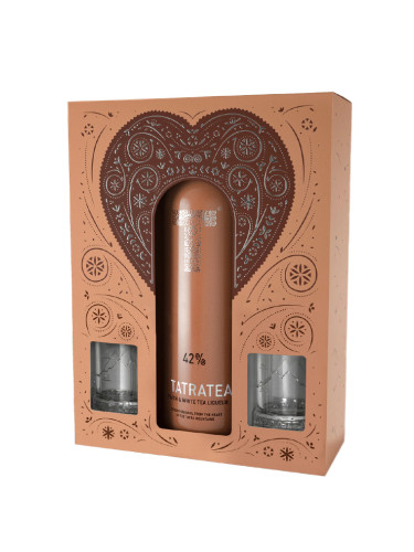 Татратий 42% Праскова + 2 чаши