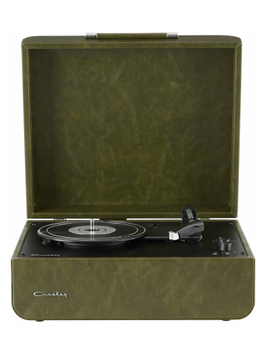 Crosley Mercury Forrest Green Portable грамофон