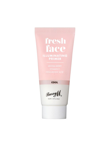 Barry M Fresh Face Illuminating Primer Основа за грим за жени 35 ml Нюанс Cool