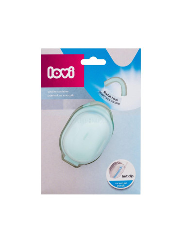 LOVI Soother Container Mint Калъф за биберон за деца 1 бр