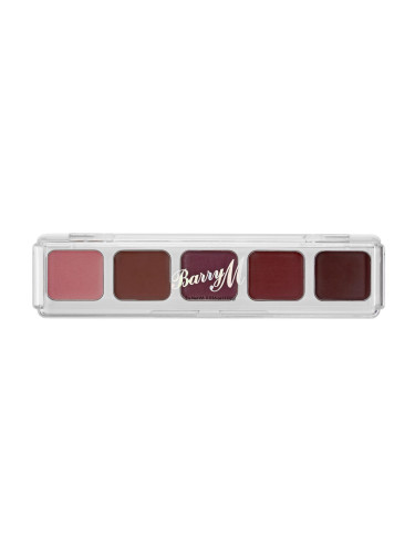 Barry M Cream Eyeshadow Palette Сенки за очи за жени 5,1 гр Нюанс The Berries