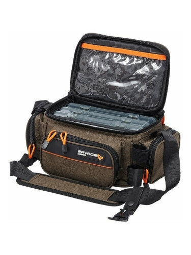 Savage Gear System Box Bag 3 Boxes M 12 L Pаницa, чантa