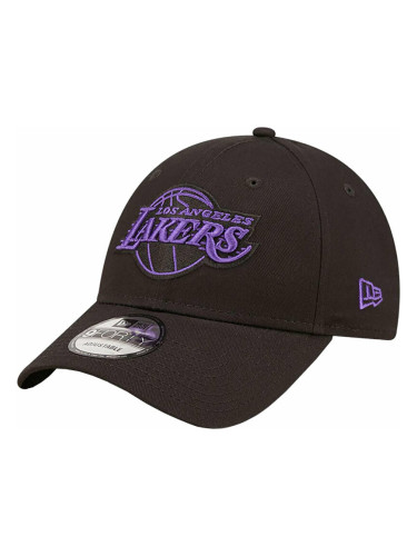 Los Angeles Lakers 9Forty NBA Neon Outline Black/Purple UNI Каскет
