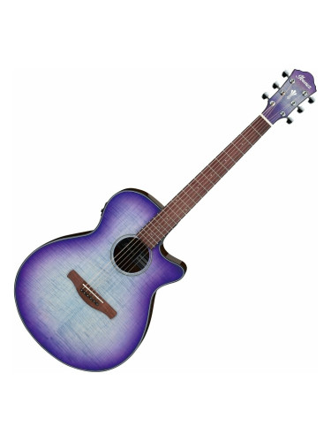 Ibanez AEG70-PIH Purple Iris Burst High Електро-акустична китара Джъмбо