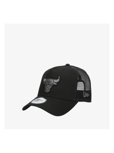 New Era Шапка Nba Trucker Bulls Chicago Bulls Blkblk мъжки Аксесоари Шапки с козирка 12523913 Черен