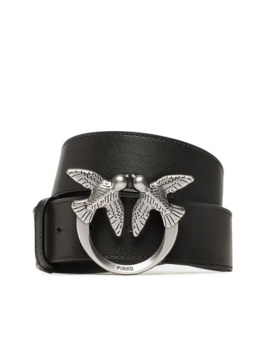 Pinko Дамски колан Love Berry H4 Belt PE 23 PLT01 100120 A0F1 Черен