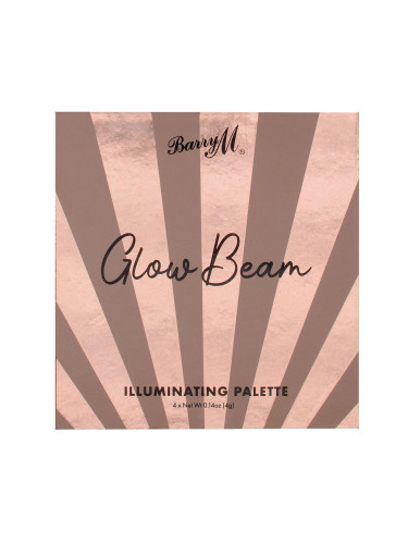 Barry M Glow Beam Illuminating Palette Хайлайтър за жени 16 g