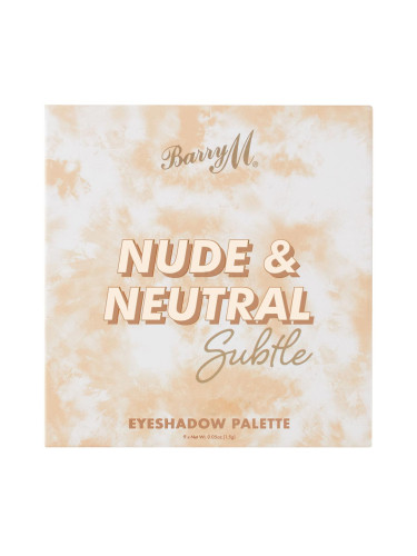 Barry M Nude & Neutral Subtle Сенки за очи за жени 13,5 g