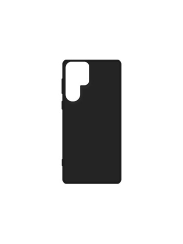 Силиконов кейс bSmart Silicone Soft Cover, За Samsung Galaxy S22 Ultra 5G (S908B), Черен