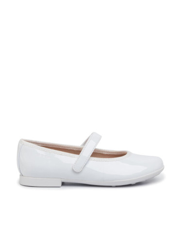 Geox Балеринки J Plie' A J0255A 000HH C1000 S Бял