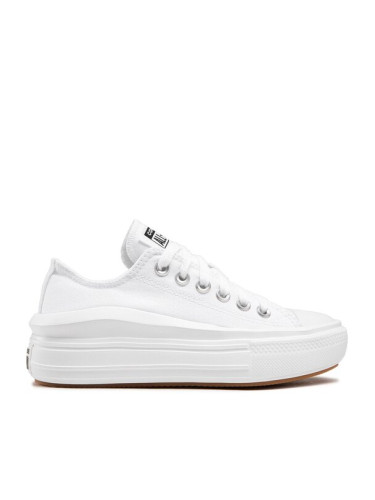 Converse Кецове Ctas Move Ox 570257C Бял