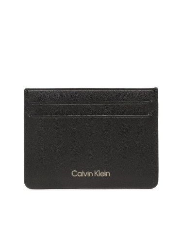 Калъф за кредитни карти Calvin Klein Ck Concise Cardholder 6Cc K50K510601 Черен