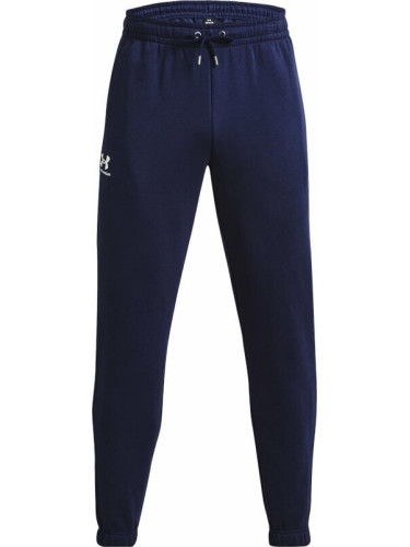 Under Armour Men's UA Essential Fleece Joggers Midnight Navy/White XL Фитнес панталон