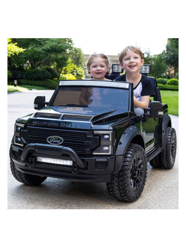 Двуместен акумулаторен джип Ford super Duty 4X4 2X12V(24V) б