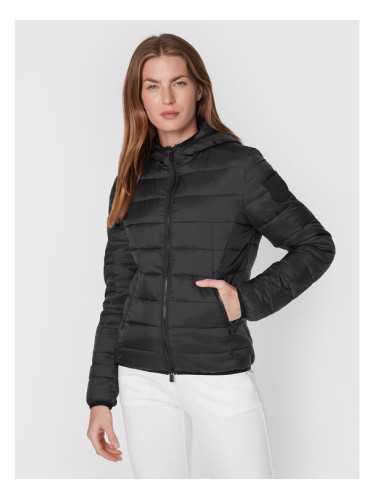 Pinko Пухено яке Uzzano 1G1811 Y87D Черен Regular Fit