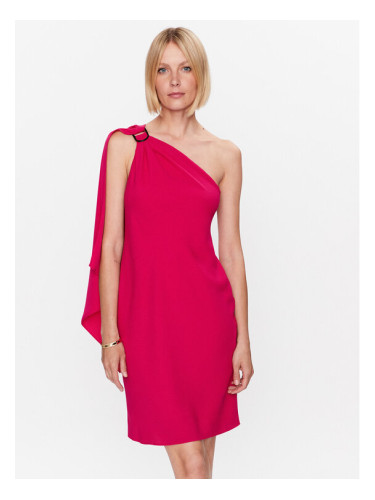 Lauren Ralph Lauren Коктейлна рокля 253903215001 Розов Regular Fit