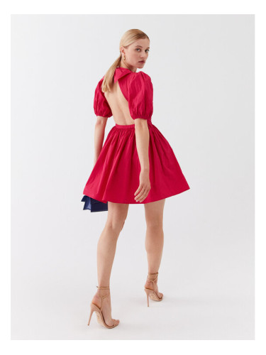 Red Valentino Коктейлна рокля 2R3VAGQ51FP Розов Regular Fit