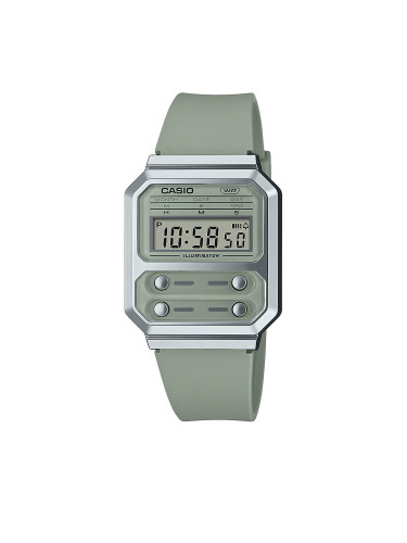 Часовник Casio A100WEF-3AEF Зелен