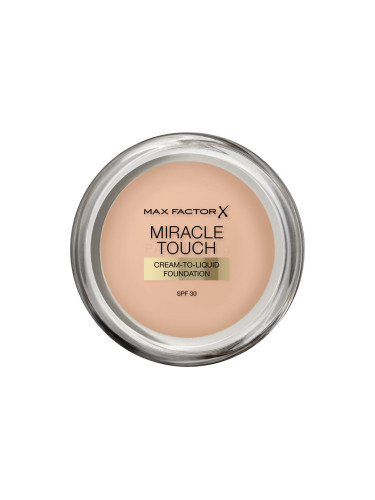 Max Factor Miracle Touch Cream-To-Liquid SPF30 Фон дьо тен за жени 11,5 g Нюанс 039 Rose Ivory