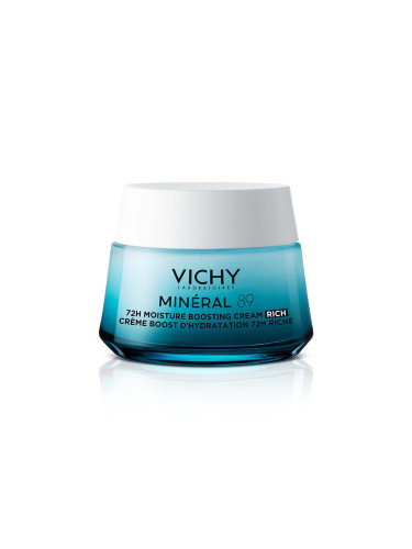 Vichy Mineral 89 Хидратиращ крем за лице за суха кожа 50 ml