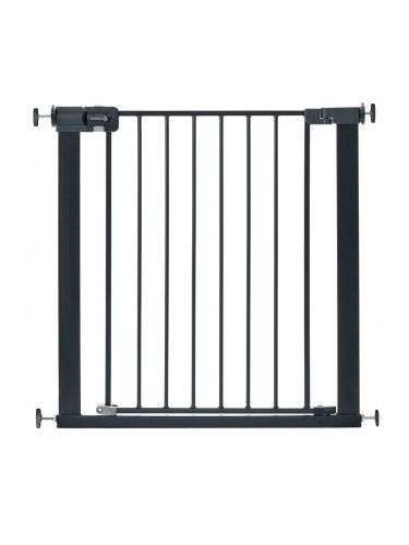 Черна метална преграда за врата