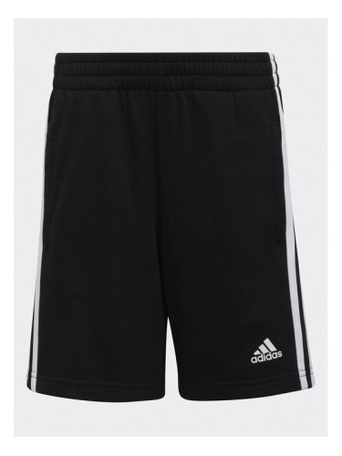adidas Спортни шорти Essentials 3-Stripes Shorts H65791 Черен Regular Fit
