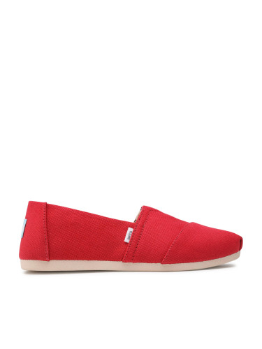 Гуменки Toms Alpargata 10017743 Червен