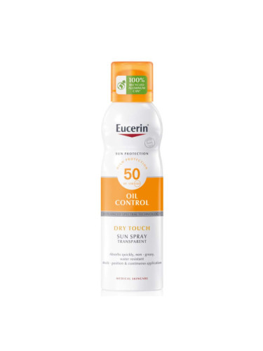 EUCERIN PROTECT SPF 50+ Прозрачен слънцезащитен спрей 200мл