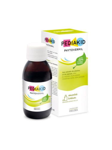 Педиакид Фитовермил сироп за деца при чревни паразити и глисти 125 ml