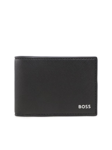 Boss Мъжки портфейл 50485613 Черен