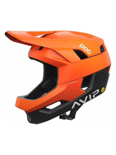 POC Otocon Race MIPS Fluorescent Orange AVIP/Uranium Black Matt 59-62 Каска за велосипед