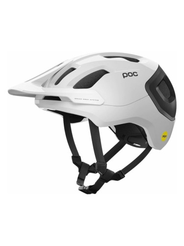 POC Axion Race MIPS Hydrogen White/Uranium Black Matt 48-52 Каска за велосипед