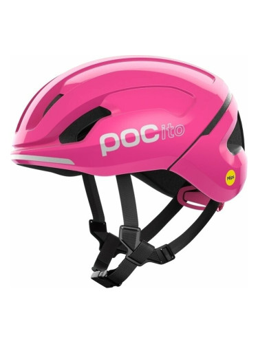 POC POCito Omne MIPS Fluorescent Pink 48-52 Детска Каска за велосипед