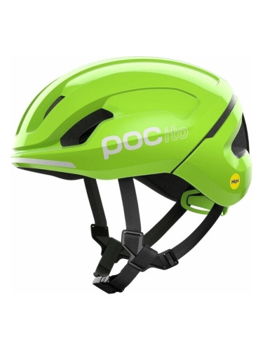 POC POCito Omne MIPS Fluorescent Yellow/Green 48-52 Детска Каска за велосипед