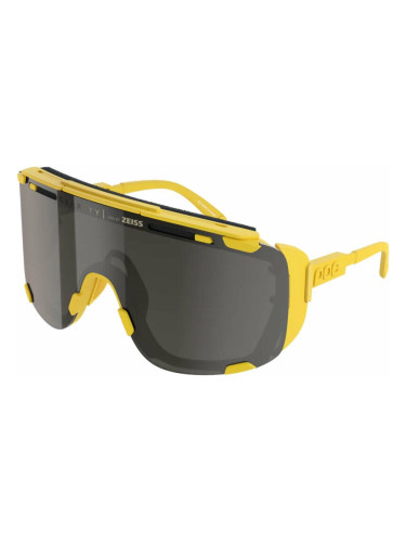 POC Devour Glacial Aventurine Yellow/Clarity Define Silver Mirror Outdoor Слънчеви очила