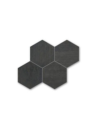 Malla Hexagono Negro P3690 - плочки за баня