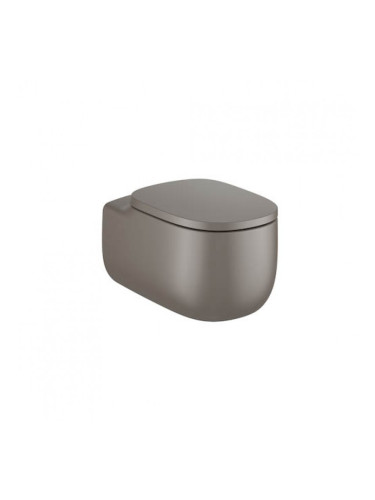 Окачена тоалетна чиния, RIMLESS, КАФЕ