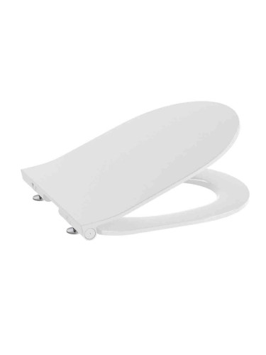 Седалка и капак за компактна тоалетна чиния със забавено падане A801D22003