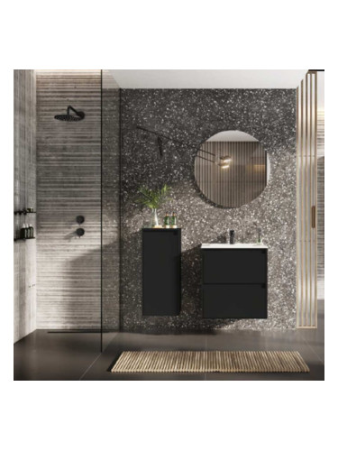 CLAUDIA UNIK - Долен шкаф за баня 600 мм, stone matt