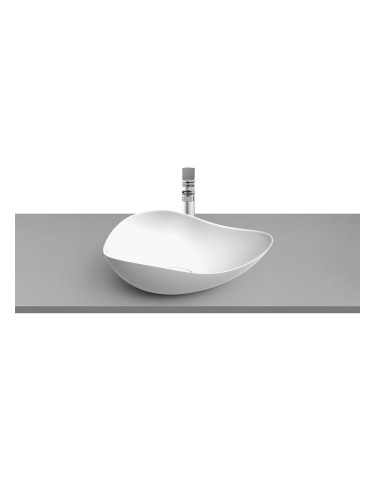 Ohtake Умивалник върху плот, FINECERAMIC БЯЛ МАТ