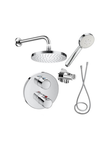 Промо комплект термостатичен смесител T-500, с аксесоари