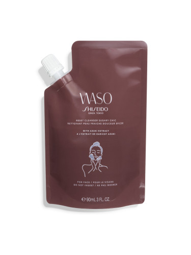 SHISEIDO Waso Reset Cleanser Sugary Chic Почистващ гел дамски 90ml